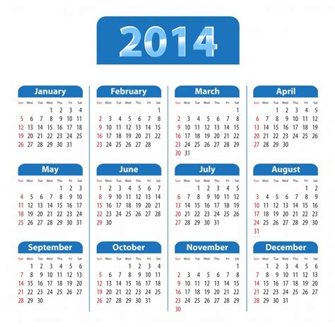 2014 Calendar Events And Special Days Us
