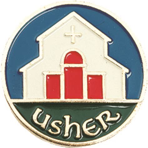 Usher Pins Church Usher Pins Terra Sancta Guild