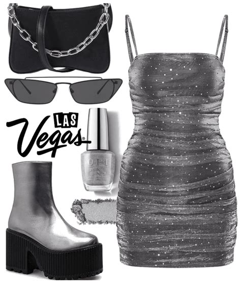 Las Vegas Night Outfit Shoplook In 2021 Night Outfits Vegas Night
