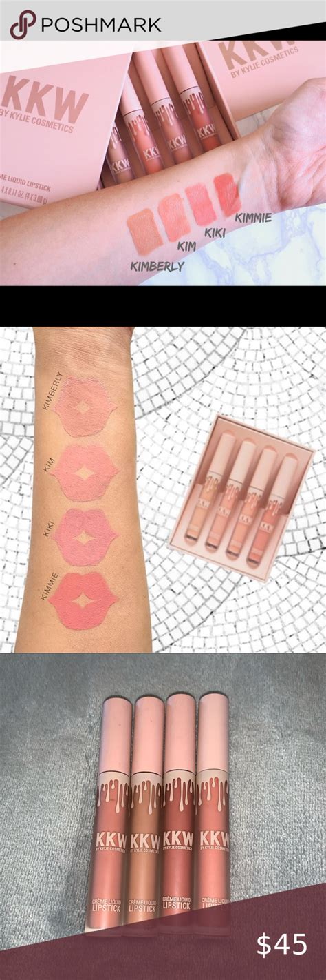 KKW By Kylie Limited Edition In Lip Set Kylie Cosmetics Kylie