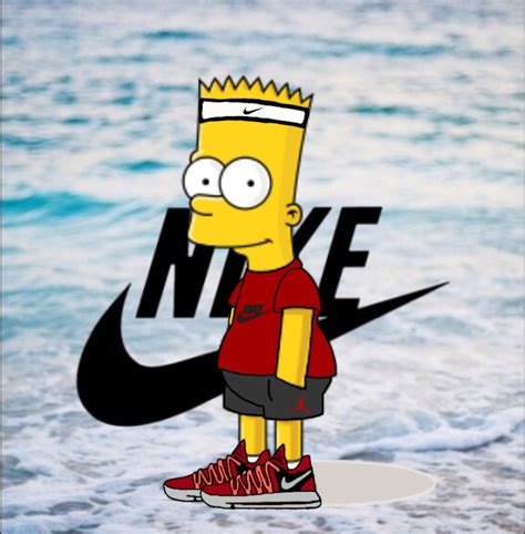 Bart Simpson Nike X Air Jordan X Kd 10 Desenho Dos Simpsons Simpsons