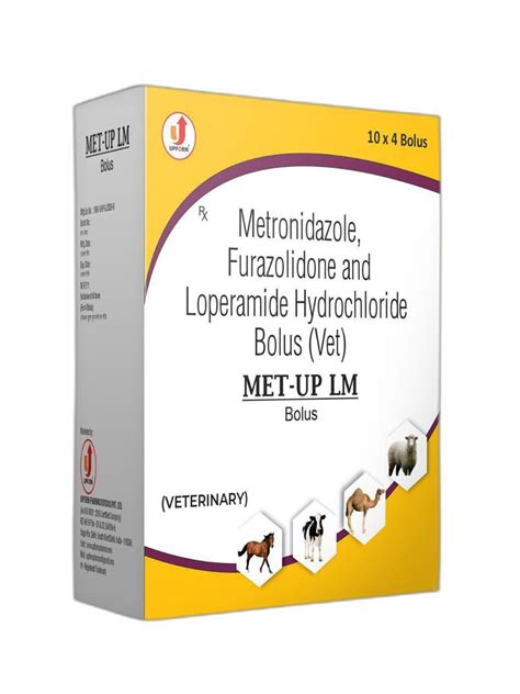 Metronidazole Furazolidone And Loperamide Hydrochloride Bolus