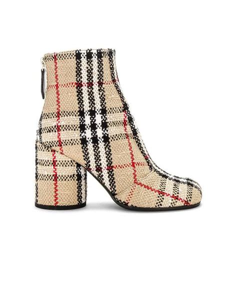 burberry anita 85 low boot in white lyst
