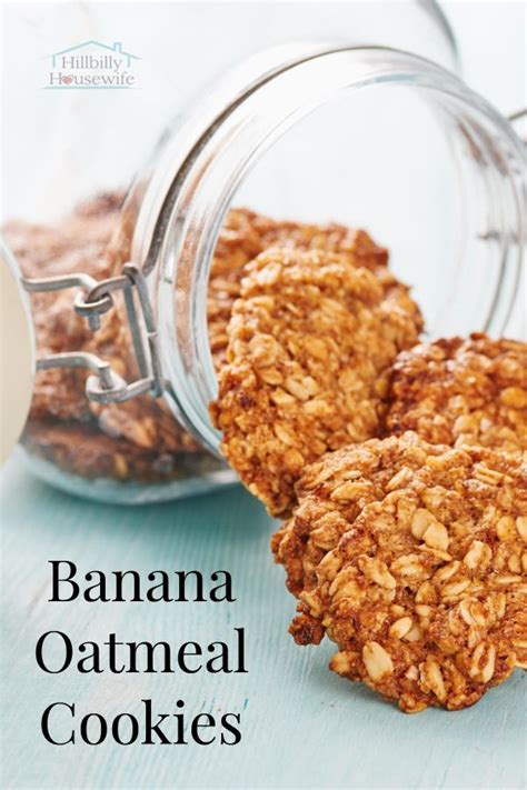 In a separate bowl, whisk the egg with vanilla, melted butter, and coconut oil. Simple Banana Oatmeal Cookies - Hillbilly Housewife ...