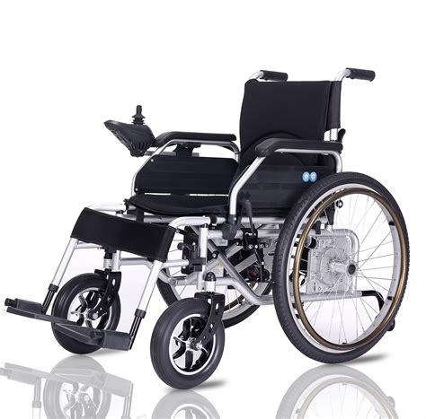 Check spelling or type a new query. 24 inches Solid rear wheel Foldable Electric wheelchair ...