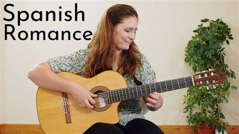 spanish romance guitar cover with tab youtube