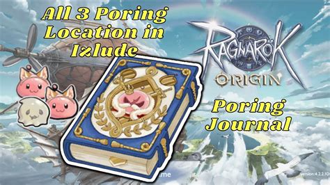 All Poring Locations In Izlude Poring Journal Part Ragnarok