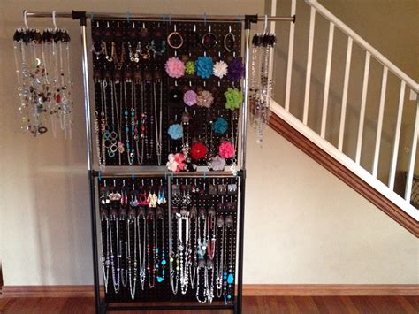 Collection by shelley moon holdings llc. Make Your Own Pegboard Jewelry Display - HomesFeed