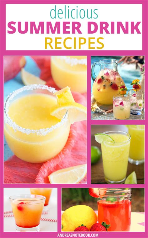 The best part is that these nonalcoholic drinks not only taste great but they can be made in a snap using prepare a batch of this pink drink and your summer celebration will be made in the shade. Delicious Summer Drink Recipes - Non-Alcoholic