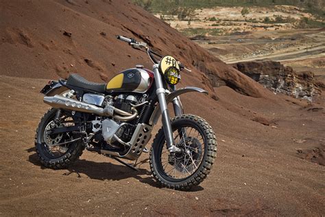 Mx Evo Bonneville The Triumph Desert Sled Revisited