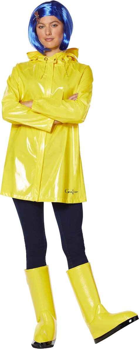 Spirit Halloween Adult Coraline Costume Officially Licensed Clothing