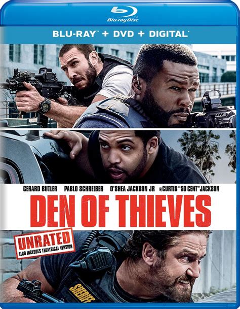 Den Of Thieves Unrated Blu Ray