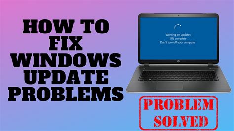 Fix Windows Update Problems Youtube