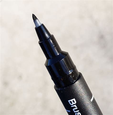 Pen Review Uni Pin Brush Pen The Well Appointed Desk