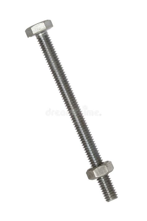 Long Bolt And Nut Royalty Free Stock Images Image 24550159