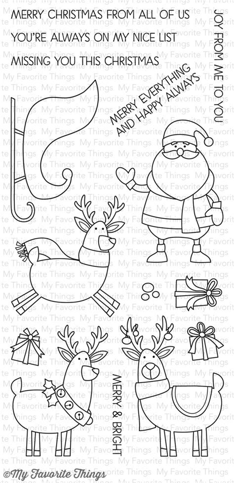 My Favorite Things Clear Stamp Merry Everything