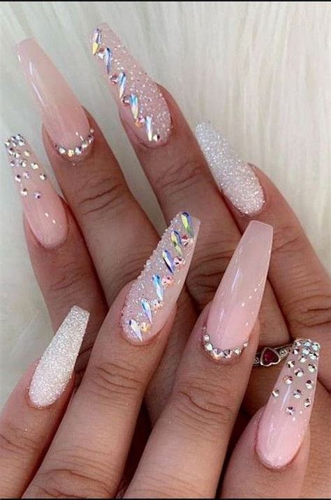 35 Unordinary Diamond Nail Design Ideas You Will Love It Diamond Nail