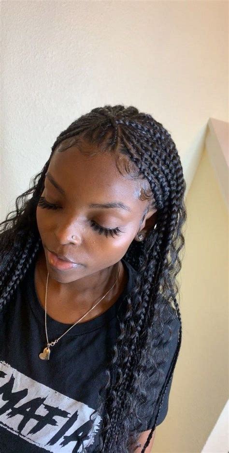 Learning to braid, like riding a bicycle, takes a bit of time and patience, but one of you've gotten the continue this process all the way down, if you want to create a full braid, or only half way down for a. 33+ trendy ways to wear individual braids this season 4 | Girls hairstyles braids, Individual braids