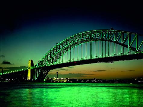 Imagem De Papel De Parede Ponte Da Baía De Sydney Ponte Cidades