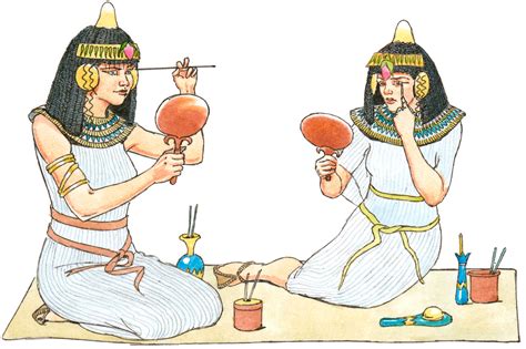 ancient egyptian makeup and jewelry