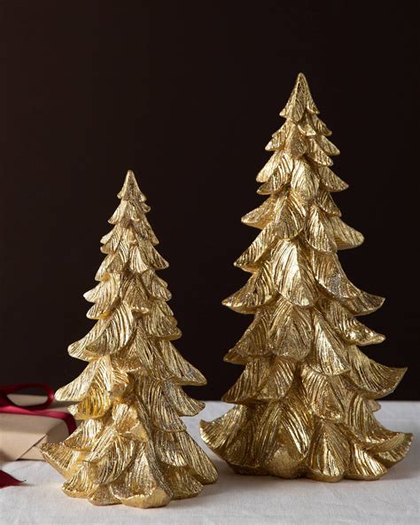 20 Gold Tabletop Christmas Tree