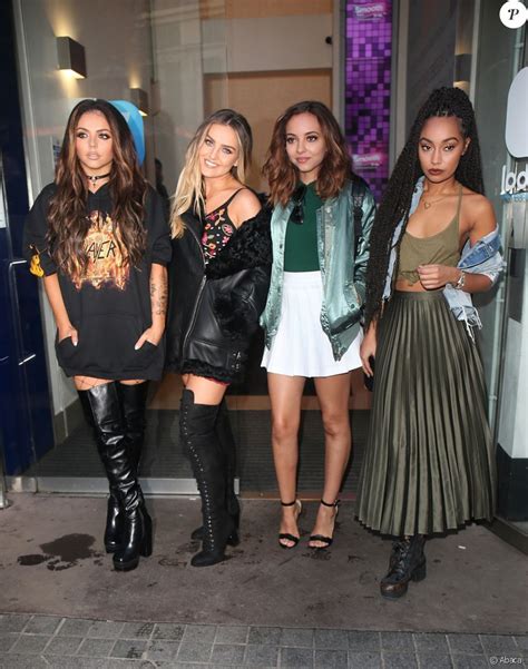 jesy nelson perrie edwards jade thirlwall leigh anne pinnock des little mix à la sortie des