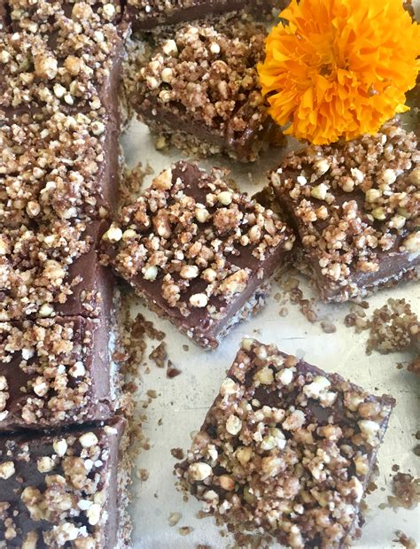 Raw Vegan Salted Caramel Choc Slice