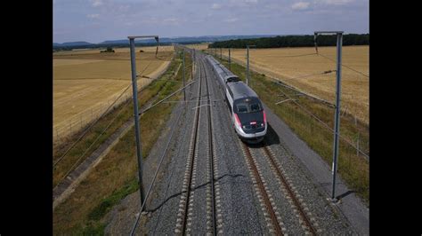 High Speed Trains France Lgv East 4k 25 28 July 2017 Youtube