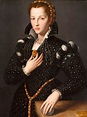 Ritratto di Lucrezia de' Medici. Attribuito ad Alessandro Allori e ...