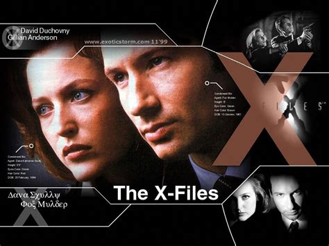 The X Files Wallpaper The X Files X Files Scully Mulder