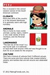 Facts about Peru | Country studies, World thinking day, Peru