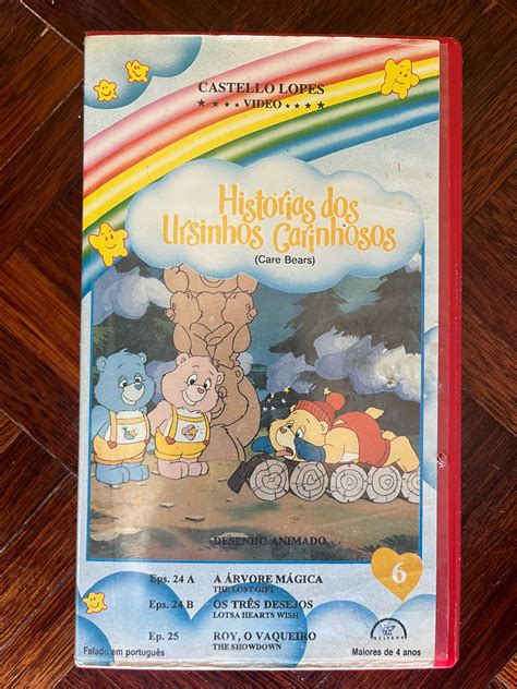 VHS Histórias dos ursinhos carinhosos Denham e Kucharik 1988