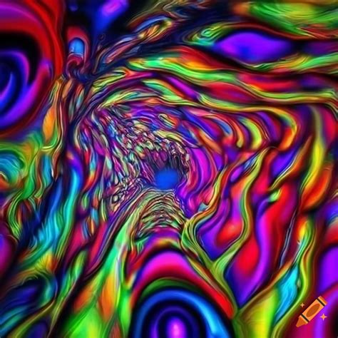 Colorful And Trippy Wallpaper