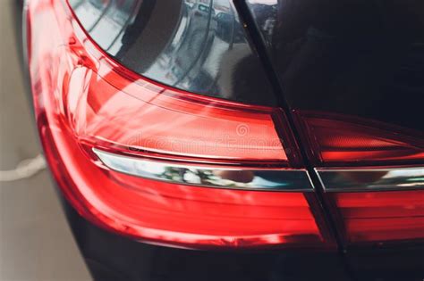 Rear Car Auto In Details Backlight Tail Light Lamp Stock Image Image
