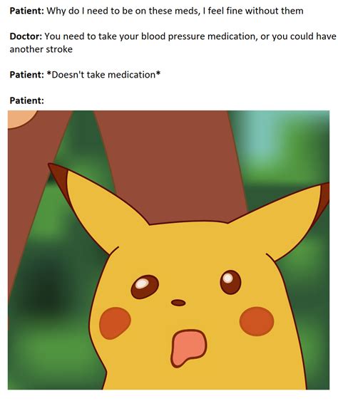 This Is The Last Pikachu Meme I Promise Rmedicalschool