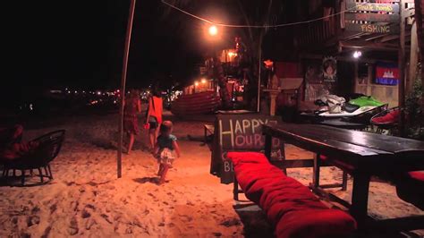 Sihanoukville Night Walk On The Koh Rong Steadicam Youtube