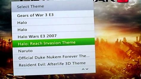Top 5 Xbox 360 Themes Youtube