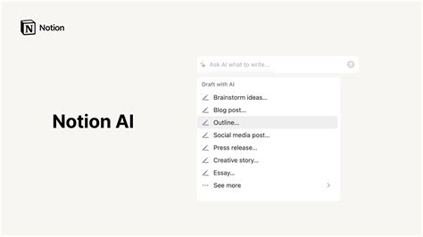 Creating And Editing With Ai Notion Help Center