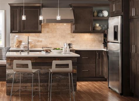 They, however, have about 3,500 retailers scattered all over the us, including home depot to get an idea of how much your kitchen upgrade would probably cost, you can check home decor's cost estimator. Light Side vs Dark Side: What Cabinet Color is Right for ...