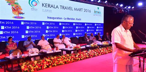 Chief Minister To Open Kerala Travel Mart In Kochi Tourism News Live