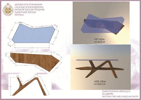Doaa Abdallas Portfolio Furniture Design Course
