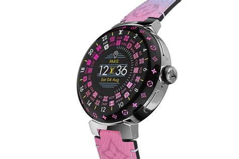 Louis Vuitton Unveils Tambour Horizon Light Up Smartwatch With