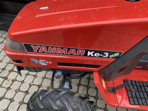 Yanmar Ke3 Plus Kleintraktor Kleintraktoren Kimla