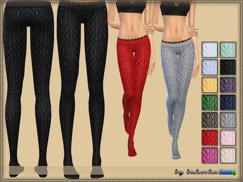 The Sims Resource Knitted Tights