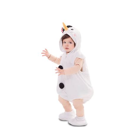 Disfraz de Muñeco de Nieve Fantasía para bebé