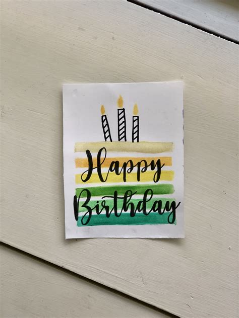 Happy Birthday Cards Handmade Creative Birthday Cards Birthday Cards