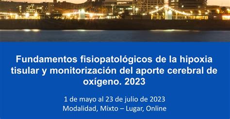 Fundamentos Fisiopatológicos De La Hipoxia Tisular Y Monitorización Del