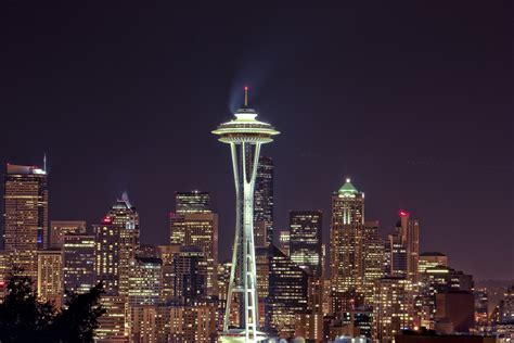 Space Needle Observation Tower Seattle Washington Urbansplatter