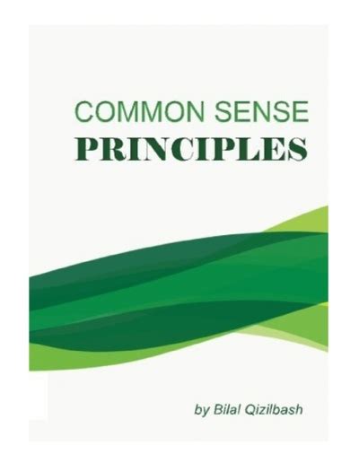 Common Sense Principles