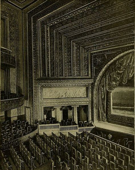 Stage Of Mcvickers Theatre Adler And Sullivan Architects Louis